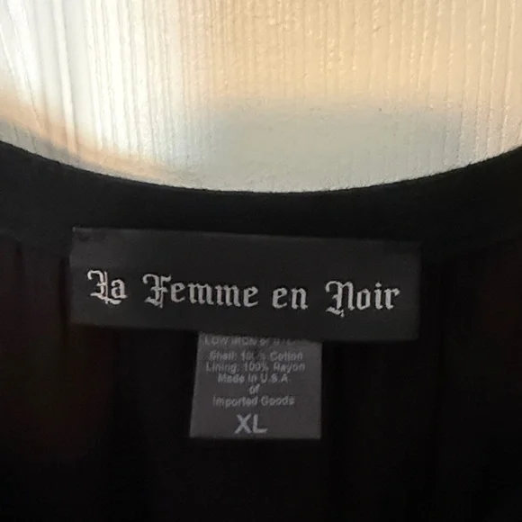 La Femme en Noir Coven Maxi dress size XL - Picture 7 of 9